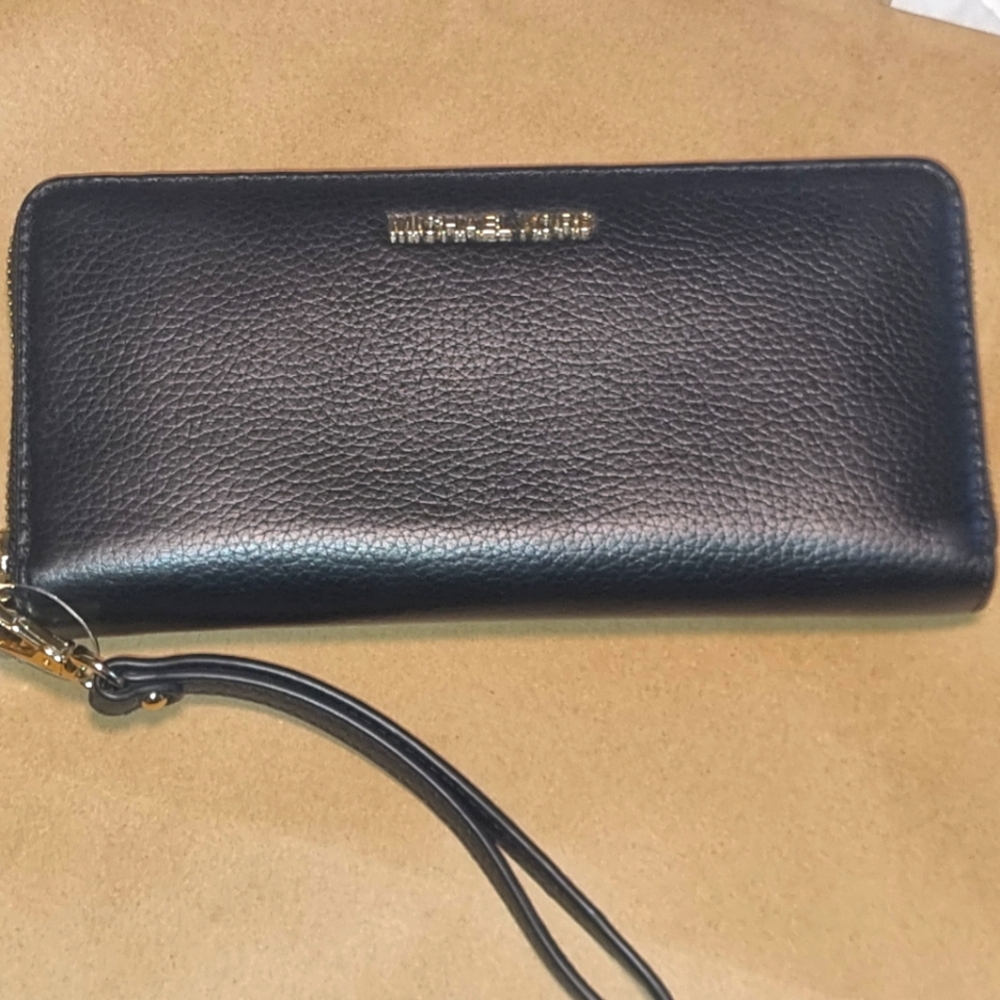 Michael Kors Black Leather Wallet